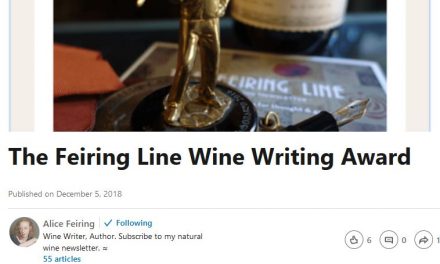 Alice Feiring Sponsors New Wine Writer Competition
