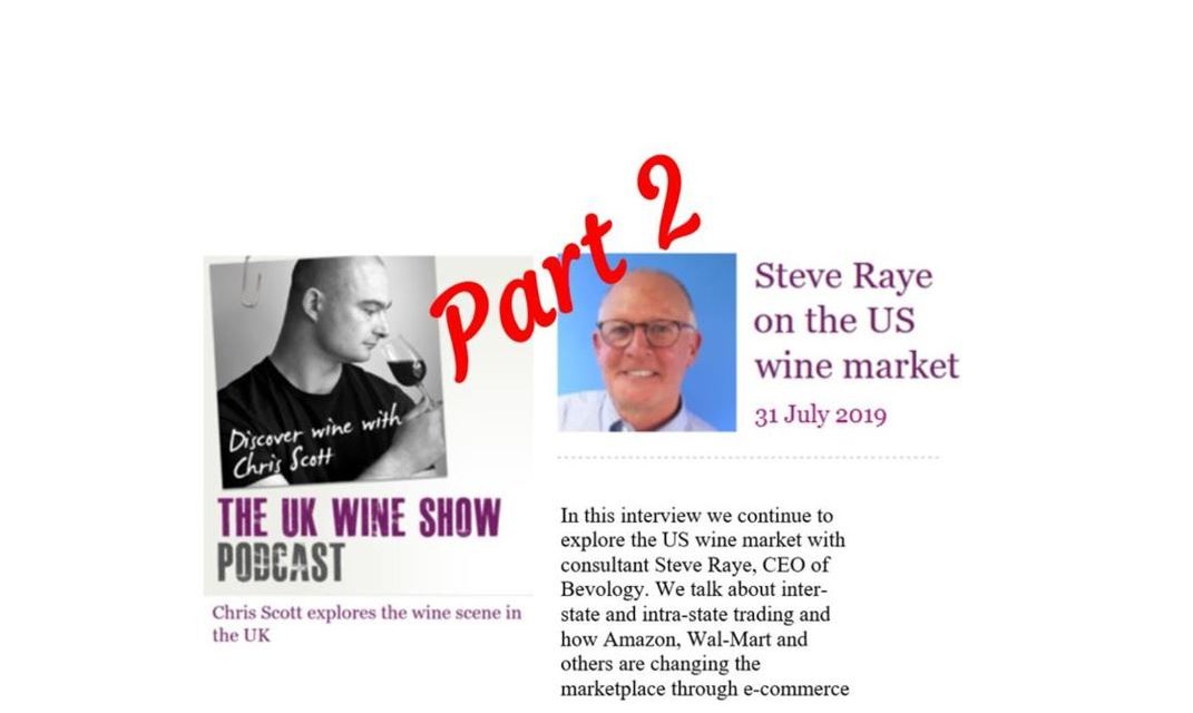 Part 2:  UK Wine Show Podcast with Chris Scott
